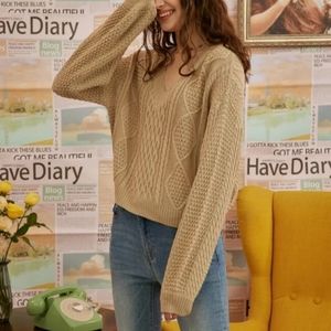 Camel Knit Sweater